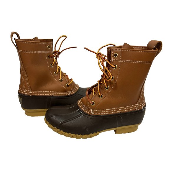 L.L. Bean Other - L.L. Bean Duck Bean Boots Youth Unisex 229685 Snow Boots 6-Eyelet USA Size 2M